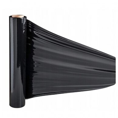 Wrapping film Stretch, black 1